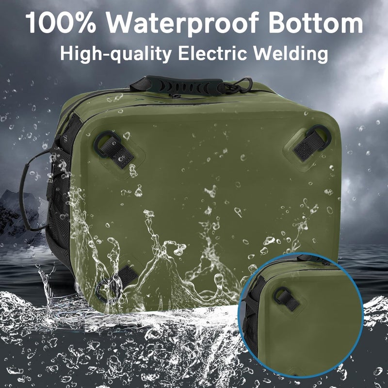 MORXPLOR Waterproof PVC Material Paddleboard Cooler Deck Bag,40 cans Sup Deck Cooler Bag,Cooler Bag for Paddleboard,Lunch Box Cooler Insulated Bag,Camping Cooler Bag,Kayak Cooler Bag - Image 5